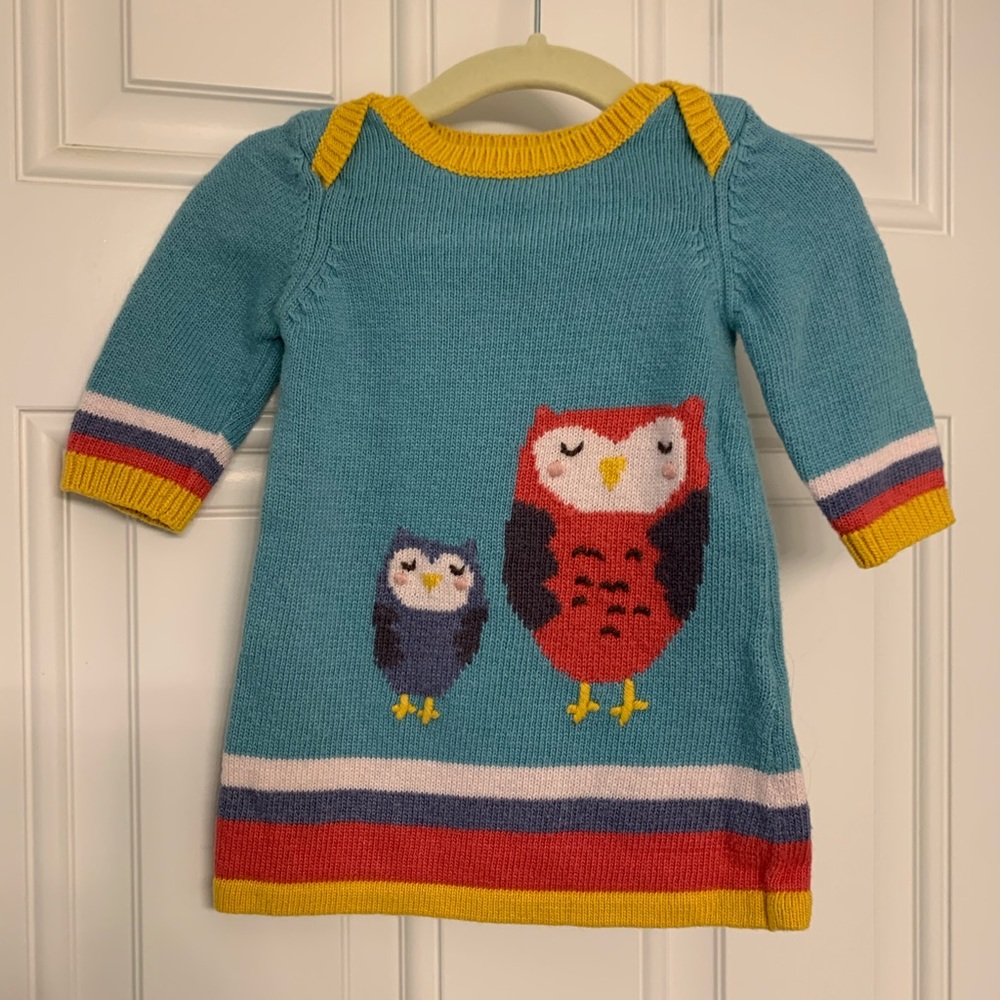 ✔️SOLD✔️Baby Boden owl sweater